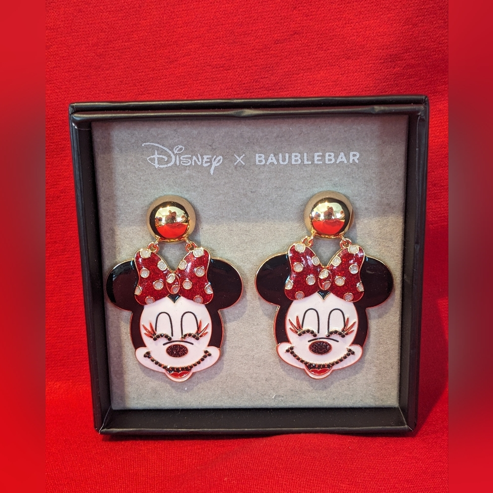 Sold on another site Disney Minnie Mouse earrings